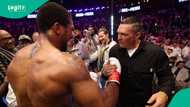 Oleksandr Usyk sends message to Anthony Joshua after victory over Kristian Prenga