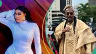 Angela Okorie and Hanks Anuku stir online reactions with playful interaction, people react
