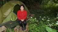 Some nights were cold - Oyinbo lecturer who lived inside bush because she couldn't pay house rent reveals