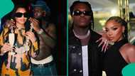 Gunna: Drama as ex-Lover of Burna Boy's Chloe Bailey storms Lagos, fans react: "She sure has a type"