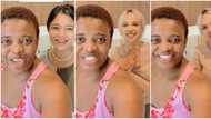 "She's so beautiful": Nigerian lady employs fine 35-year-old Oyinbo lady as housemaid, flaunts her in video
