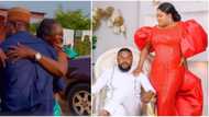 Toyin Abraham's hubby shares heartwarming video of actress' mum rejoicing after he gifted her a car