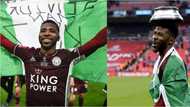 FG set to immortalize Iheanacho for holding Nigerian flag during FA Cup victory