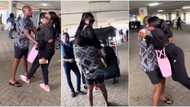 After 8 years and 4 months, Nigerian man reunites with twin sister in sweet video, people gush