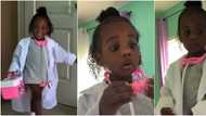 Adorable little doctor examines "sick" mum, prescribes drug for her in heartwarming video, Many React