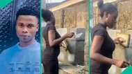 "She supports me in every aspect": Labourer hails girlfriend who visited construction site to help
