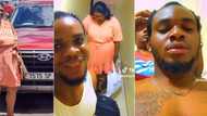 "Finally meeting my love": Mauritian woman lands in Nigeria with her bags to see her man, video causes frenzy
