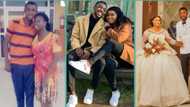"Together for life": Couple who met in school shares transformation photos as they tie the knot