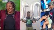 Patience Ozokwo gushes over handsome grandson as he clocks big 10, shares cute photos