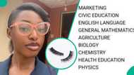 WAEC 2026: Full result of eyelash technician who sat for exam leaves many baffled