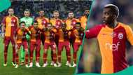 Ex-Galatasaray striker pulls up with 9 soldiers to play street football in Surulere, video