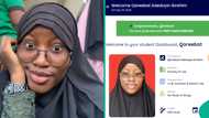 Nigerian law graduate celebrates first class honours degree online