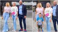 Proud dad: Actor Yul Edochie shares photos as he drops daughter off on first day at university