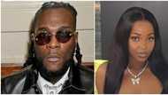 Burna Boy's 'secret girlfriend' gets the heat for saying 'silence is better than words' days after speaking up