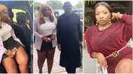 "He no dey give shishi": Anita Joseph trolled over skimpy skirt worn to greet Peter Obi, actress drags trolls