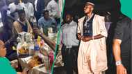 Osimhen, Boniface cause stir with stacks of naira notes at Arokodare’s brother’s wedding, video
