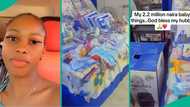 Nigerian man spends N2.2 million on items for unborn baby, video melts hearts on TikTok