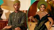 “My crown”: Priscy Ojo gushes over Enioluwa’s outfit to Veekee James’ wedding, sparks dating rumours