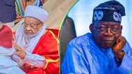 Tinubu security stops Katsina Emir from entering event hall, royal guards cause scene