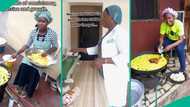 Transformation photos of woman who started plantain chips business 7 years ago with gas cooker