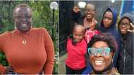 OAP Lolo expresses gratitude, shares photos of car accident she survived with her kids