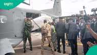 Nigerian governor receives remains of ex-IGP, touching video, photos emerge