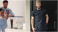 BBNaija's Ozo excited as he gets a brand new Ps5 gift from his fans (photo)