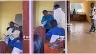 "You don pass her course": Drama in class as bold poly student shows love to female lecturer in class