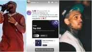 "Music has no timeline": Davido brags after song he co-wrote for Chris Brown in 2019 breaks new world record