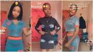 "I wish to get close to you": Curvy lady dances, gently shakes her waist adorned with beads in trending video
