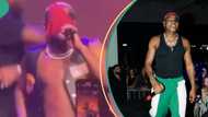 Videos trend as singer Ruger wears female fan’s pant on his head while performing at show: “It is finished”