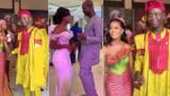 "He looks like Ned Nwoko": Nigerian lady under fire as she marries older man in viral video