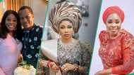 Tope Alabi sweetly celebrates husband as he adds a new year, ignores viral drama with Lizzy Anjorin