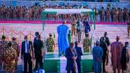 'Yan ta'adda za su gane kurensu: Kayan yaƙin da na siyo daga Amurka sun fara isowa, Buhari