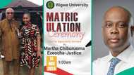 Excited dad whose daughter attends Wigwe University invites Nigerians to her matriculation ceremony