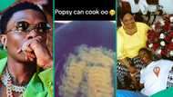 Wizkid shows his culinary skills, cooks noodles in video: "My mother will not be proud of me"