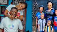 If you can't afford to cater for my 4 boys, do not invite us to your party - Actor Kunle Afod's wife says