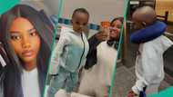 Mother who left her 2 kids to travel abroad explains why she did it, posts reunion video on TikTok