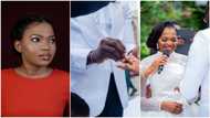 Nigerian lady goes for interview, marries interviewer after getting the job, wedding photos stir reactions