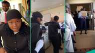 University student shows how classmates staged fake funeral for final year project, mentions course