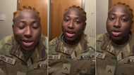 "Yahoo boys stay away from me": Nigerian lady in US army cries out over messages from fraudsters