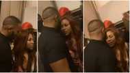 BBNaija lovebirds Kiddwaya and Erica reunite after exit from reality show (videos)
