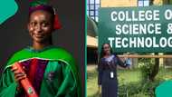 Covenant University graduate who scored 200 in UTME grabs attention after sharing her CGPA