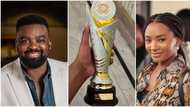 Kunle Afolayan's Citation wins Best International Film at NFA, he shares video of Temi Otedola receiving award