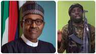 'Zamu dauki fansa': Buhari ya yi magana a kan harin da Boko Haram suka kaiwa jirgin UN