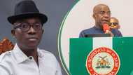 Drama as Abure issues stern warning to Gov Otti over move to convene NEC meeting, details emerge