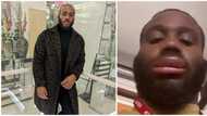 "Maybe e put mouth for wetin no concern am: Reactions to video of BBNaija Kiddwaya with swollen lips after being stung by bee