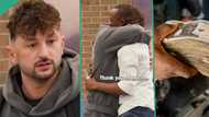 "He helped me": White man gives Nigerian student N1.5 million after he received free food from him