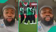 Journalist’s observation about Super Eagles’ jersey sparks online reactions: "it’s perfect"