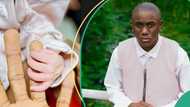 Singer Victony filled with joy as he welcomes bouncing baby girl, shares adorable picture